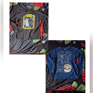 Kids StarWars Long Sleeve Graphic Tees